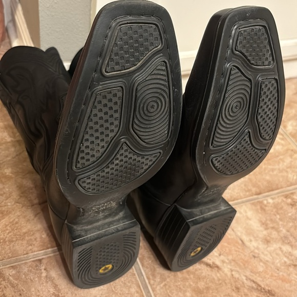 Cody James Cowboy Boots Leather Snip Toe sz 10d - Picture 8 of 8